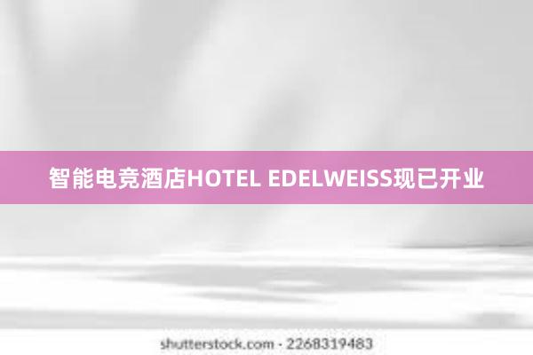 智能电竞酒店HOTEL EDELWEISS现已开业
